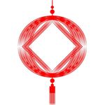 AI灯笼创意边框