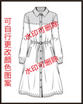 服装设计连衣裙