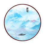 圆形装饰画