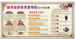 冬季中医健康宣传栏