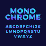 英文字母字体设计
