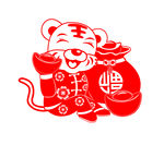 虎年剪纸