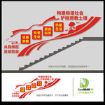 反邪教楼道文化墙