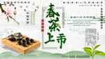 春茶上市促销展板