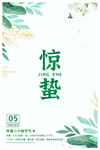 二十四节气惊蛰海报
