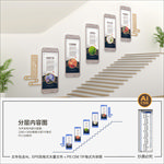 中式楼梯文化墙