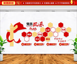 党员风采文化墙