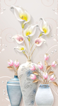 玉雕花卉玄关