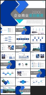商务会议汇报项目介绍PPT