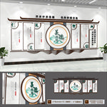 国学美德校园班级文化墙