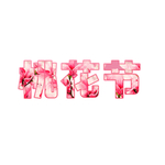 卡通装饰花朵文字元素
