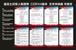 退役军人制度牌