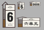 门牌 单元牌 楼牌 楼号 楼层