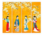 国画仕女图