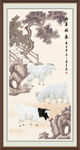 三羊开泰国画