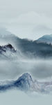 现代意境新画玄关 文件分层画