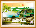 山水风景画