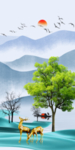 晶瓷画 玄关