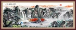 山水装饰画