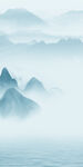 爆款 玄关山水框画 TIF分层