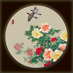 国画牡丹