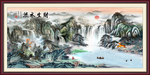 山水画