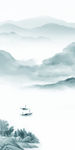 大卖山水画玄关画 TIF分层