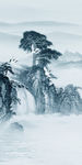 意境山水意境玄关 TIF分层
