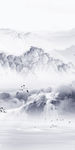 大气玄关画风景画 TIF分层