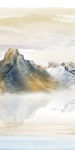 爆款山水新无框画 tif分层
