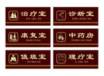 中医科室牌