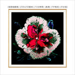 抽象花卉装饰画