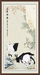 三羊开泰国画