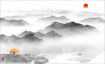 新中式山水画