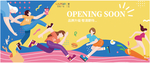 吾悦广场 海报 空铺围挡 地产