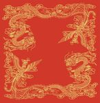 龙凤吉祥花纹