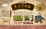 羊肉面背景墙