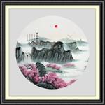 国画山水画