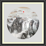国画山水国画
