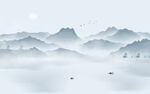 禅意山水画