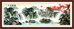 国画山水画