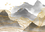 抽象山水