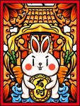 手绘国潮中秋海报