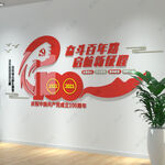 建党100周年党建文化墙