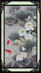 国画荷花