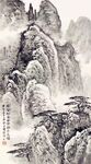 古风手绘山水画