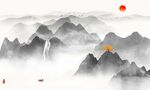禅意水墨山水