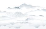 中式意境山水新画 文件分层