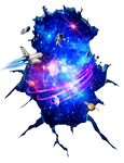 星际宇宙立体画地画