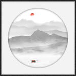水墨山水画